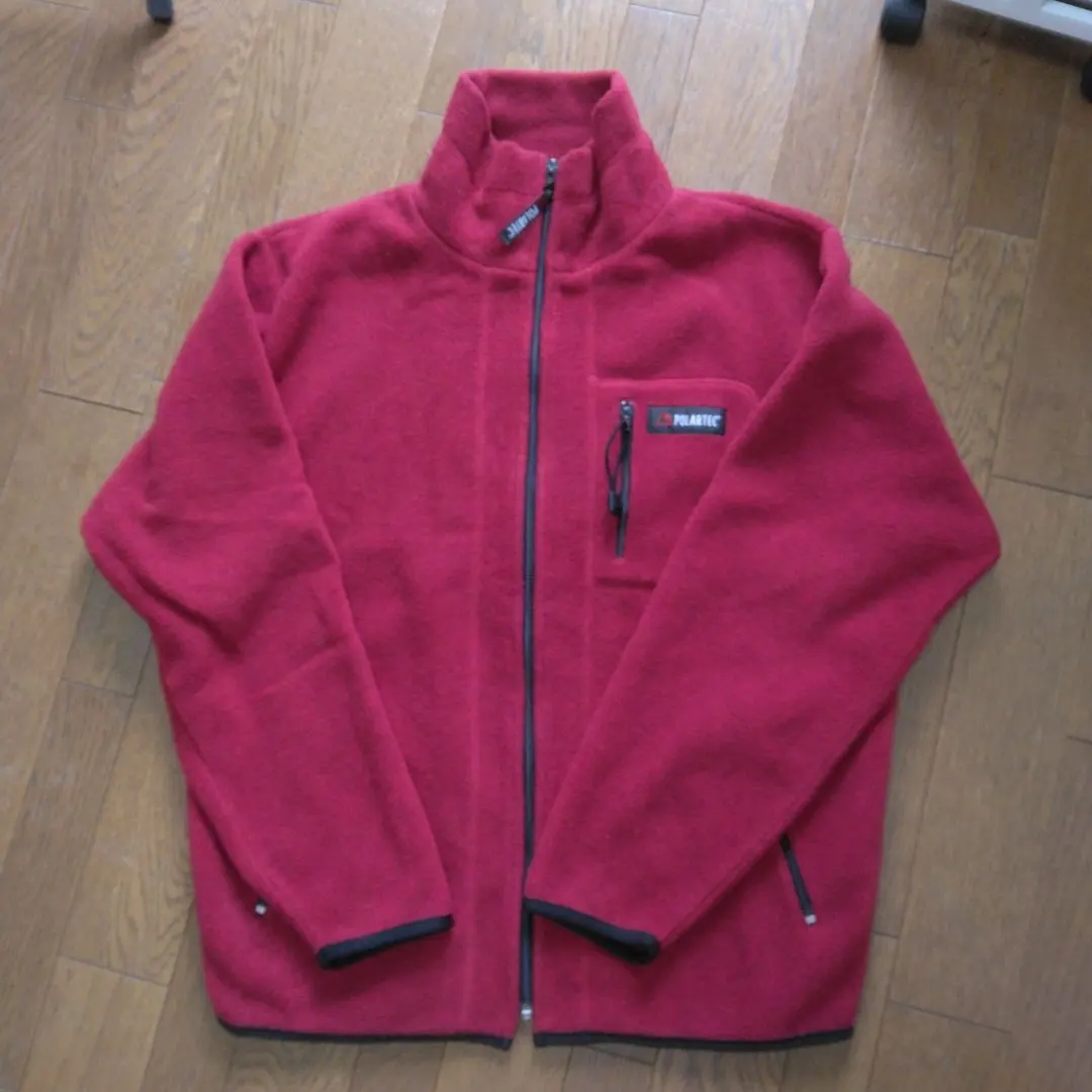 抓絨外套 紅色 的縮圖