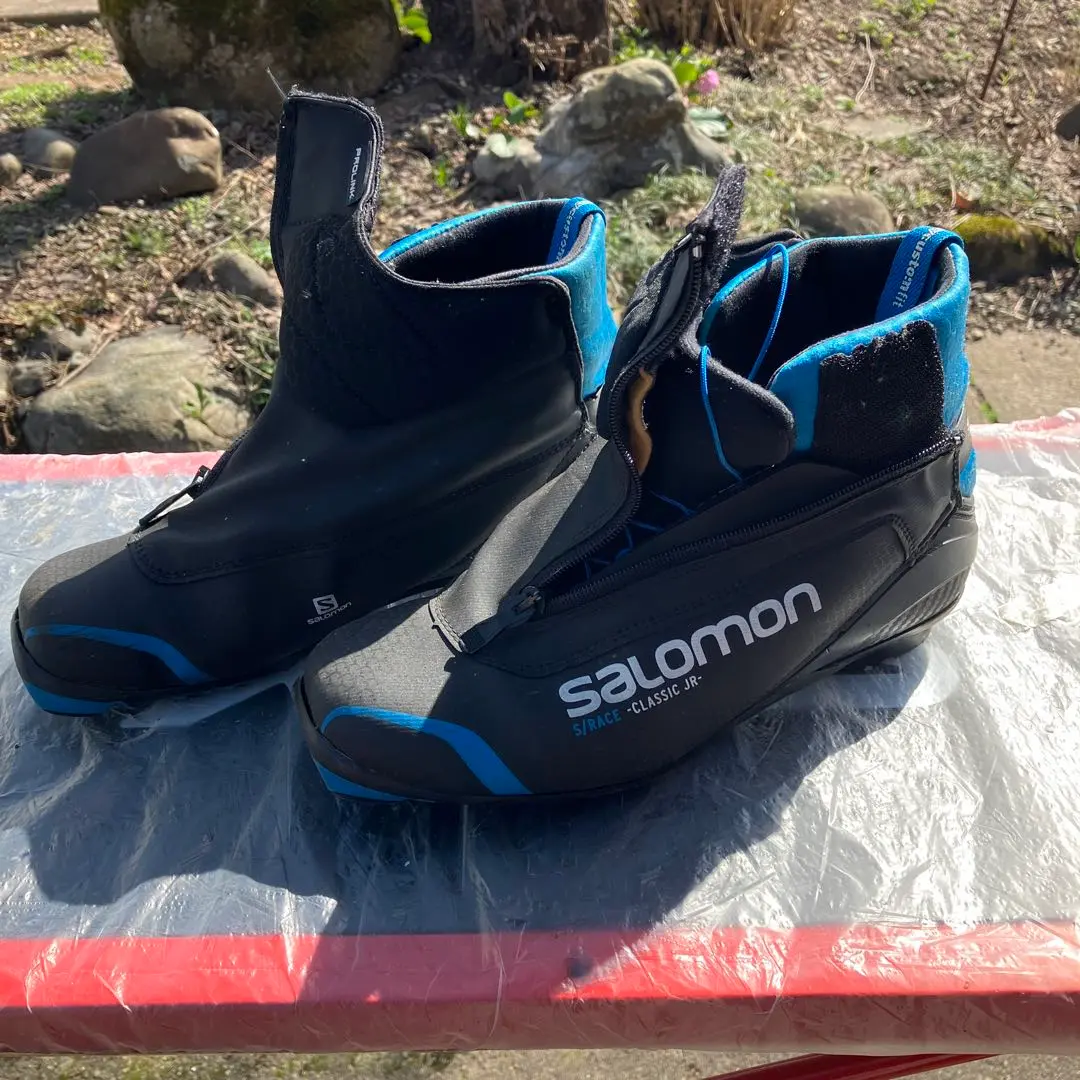 salomon クロスカントリー　ブーツ　28cm 美品 SALOMON サロモン クロスカントリースキー ブーツ PROLINK RS8