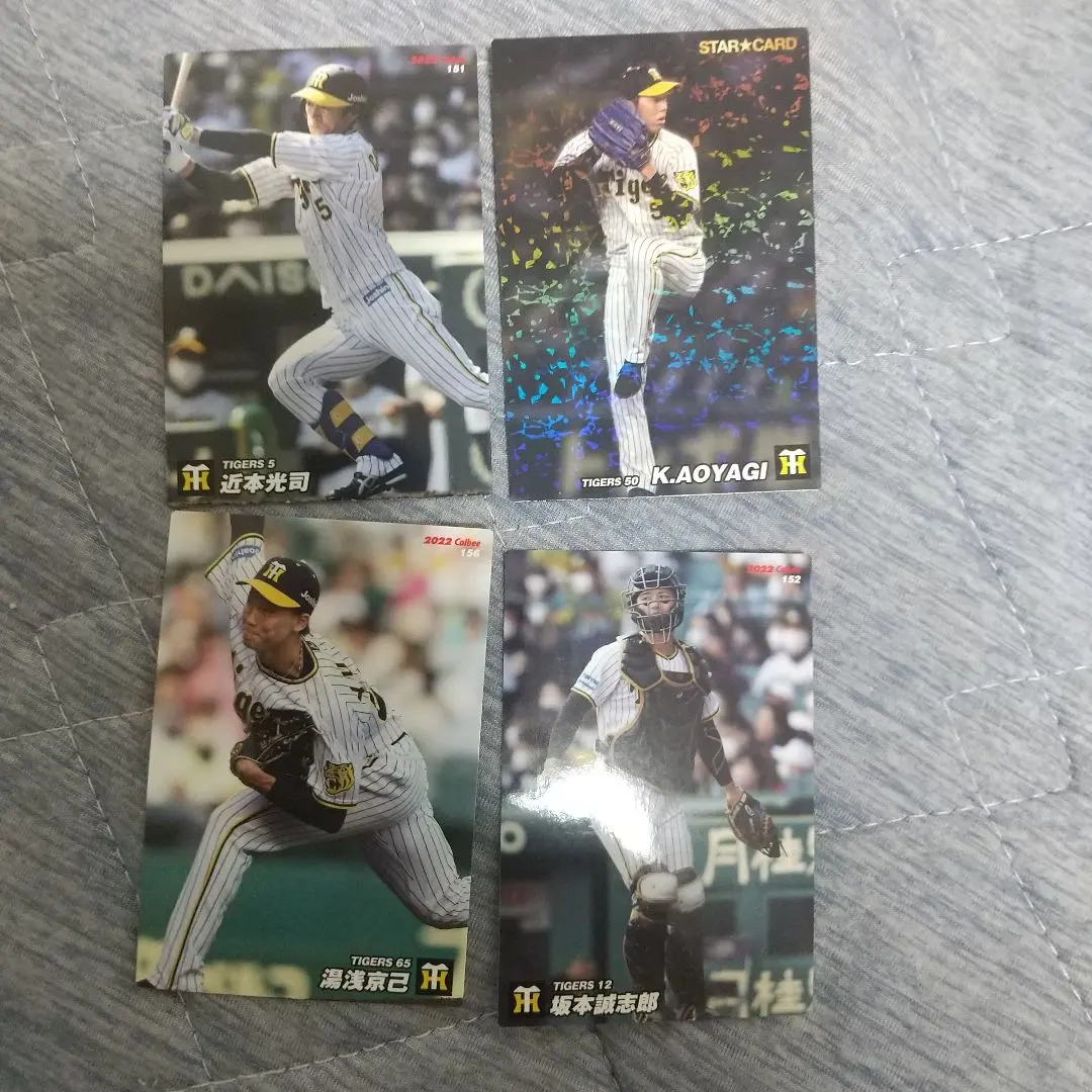 Thumbnail of Professional Baseball Chips 2022 Cards: Hanshin Tigers Players