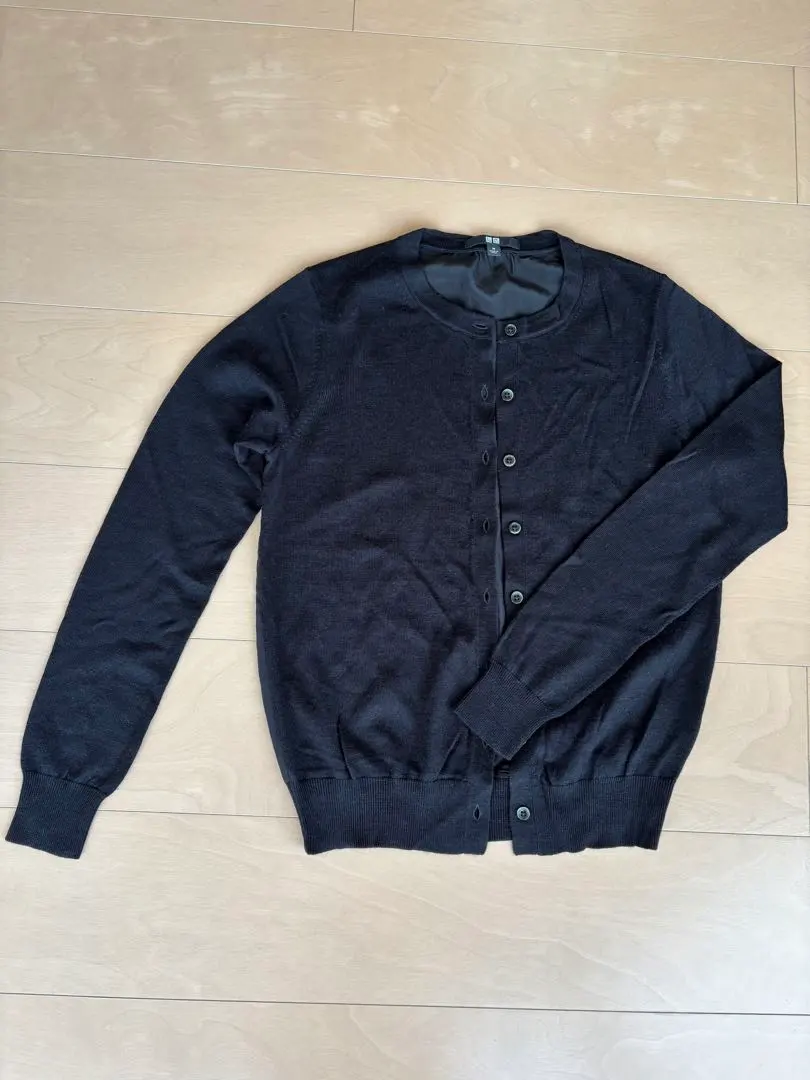 Thumbnail of Black, size M cardigan, mixed material, wool blend