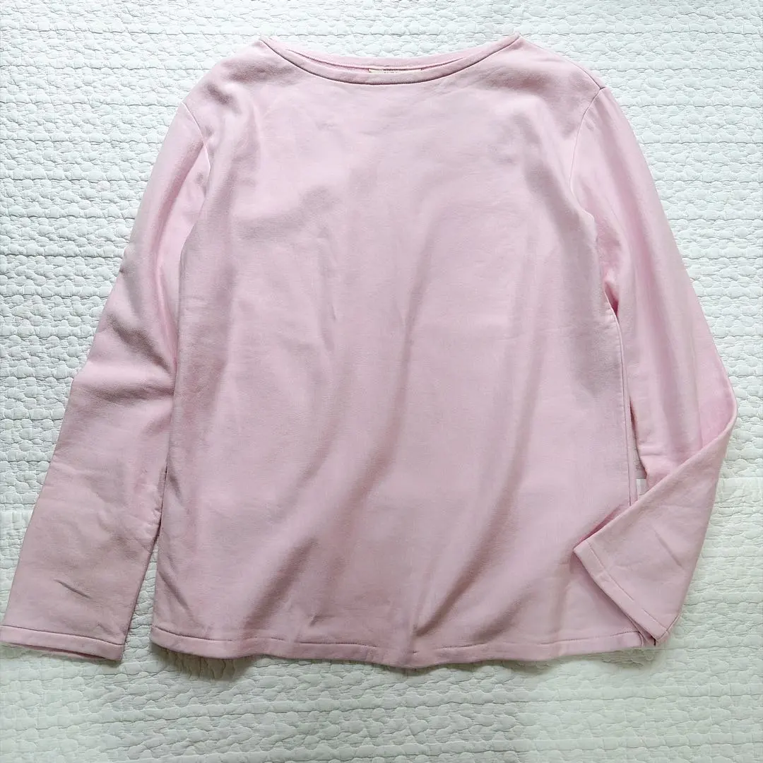 Thumbnail of Excellent condition ⚑ Ron Herman Exclusive AURALEE Boat Neck Sweatshirt Pink