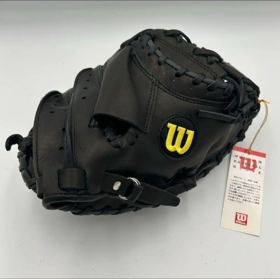 ほぼ未使用！ウィルソン軟式キャッチャーミット Wilson Staff あすつく 限定 ウイルソン 野球用 一般硬式用