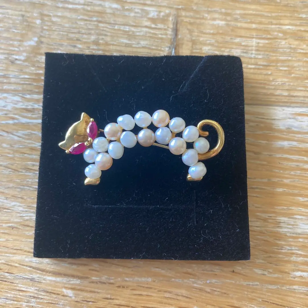 ポンテヴェキオ　PonteVecchio お花のブローチ ポンテヴェキオ Ponte Vecchio K18エナメル フラワーピン