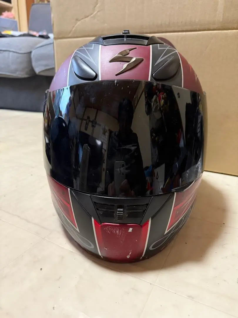 m*u様 Kabuto フルフェイスヘルメット 赤黒 OGK Kabuto KABUTO SHUMA (カブト シューマ) 空冷性能 ウルトラ