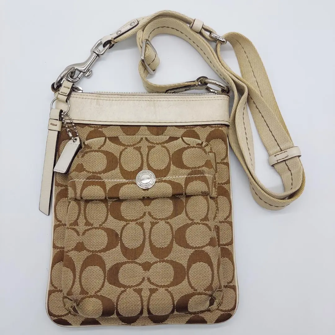 Thumbnail of COACH shoulder bag signature canvas
