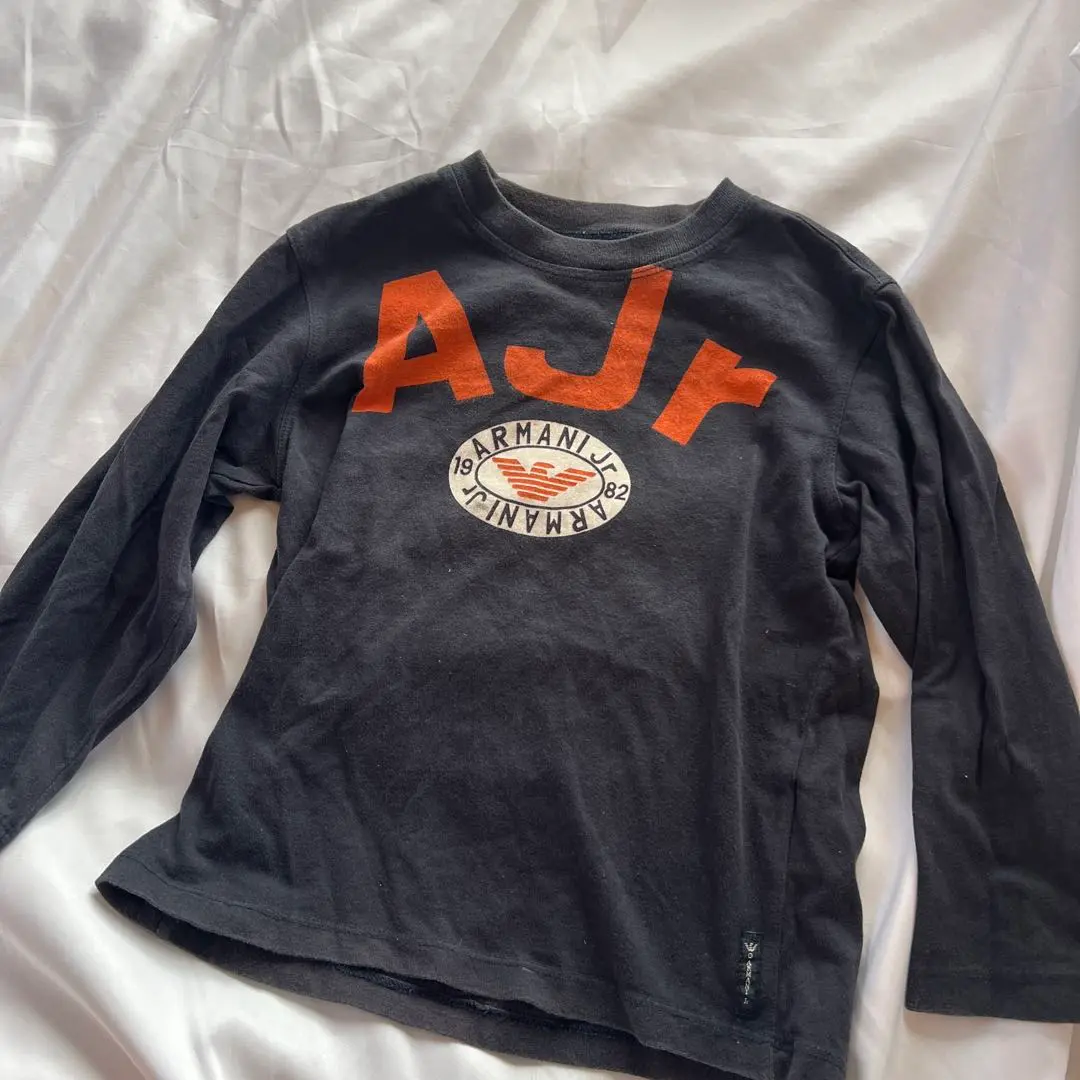 ARMANI JUNIOR アルマーニジュニア 長袖ロゴTシャツ 楽天市場】アルマーニ 長袖 t シャツ（キッズ・ベビー
