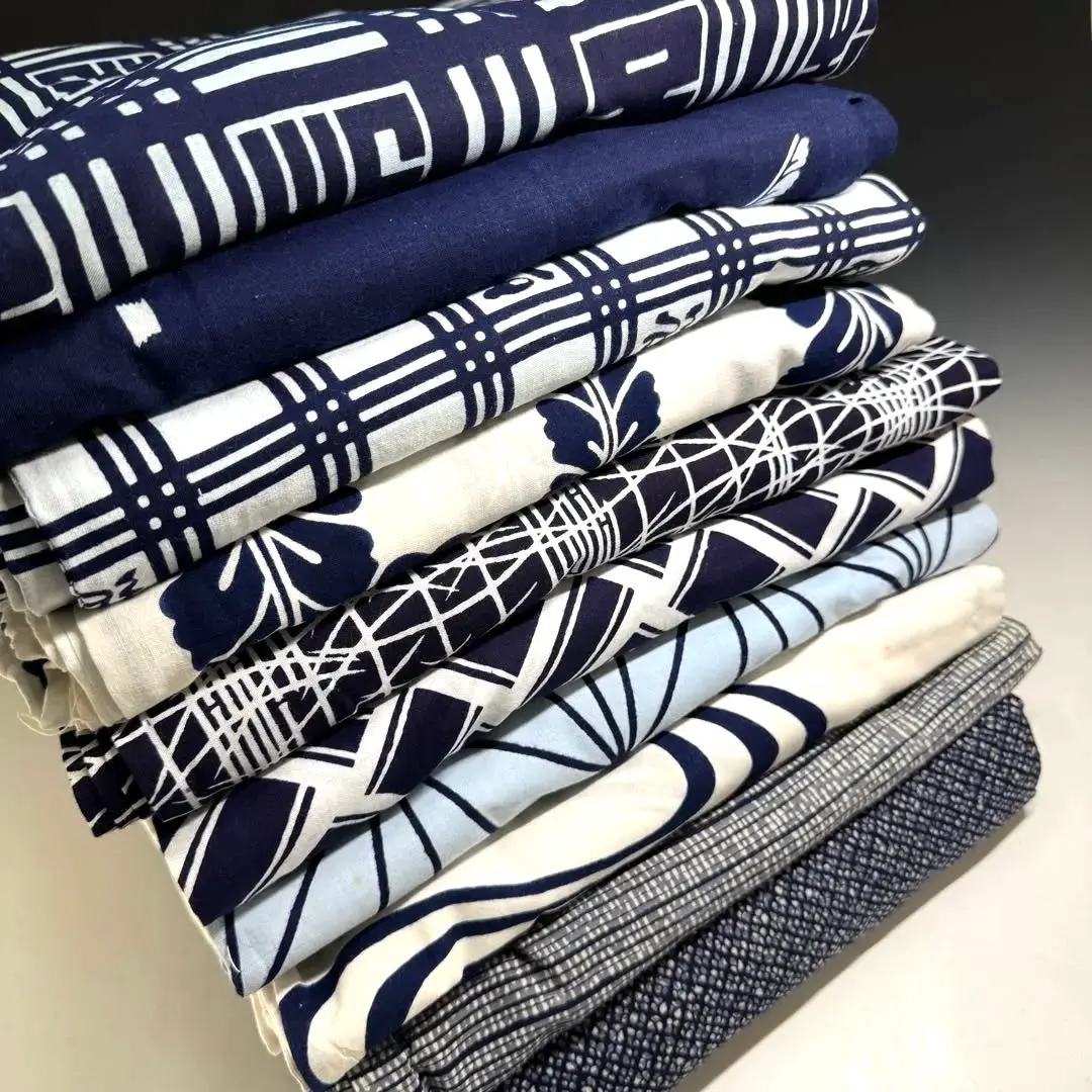 Thumbnail of Antique Yukata Lot of 10: Women's Yukata, Men's Yukata, Remake, Handmade
