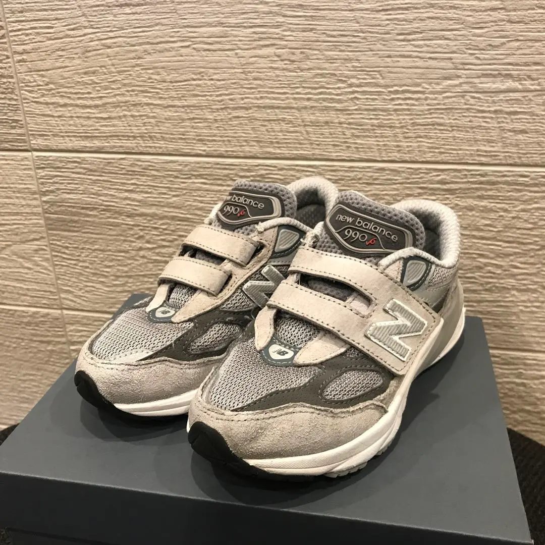 【美品】ニューバランス 990 V6 キッズ 15cm NB公式 - ニュースリリース - ニューバランス 990v6ベビー