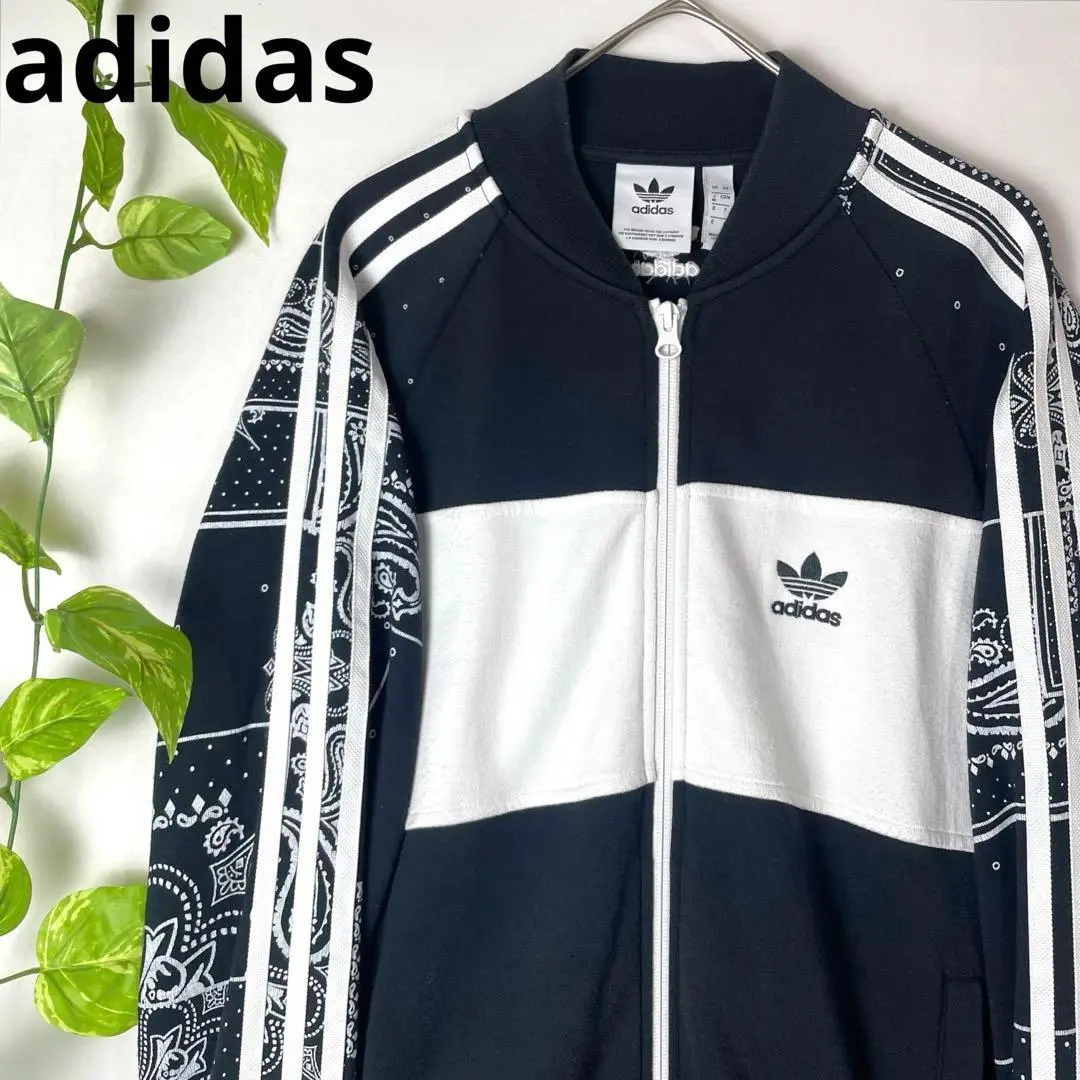 adidasアディダス　トラックトップ　バンダナ　ペイズリー　トラックジャケット 2025年最新】バンダナトラックトップの人気アイテム - メルカリ