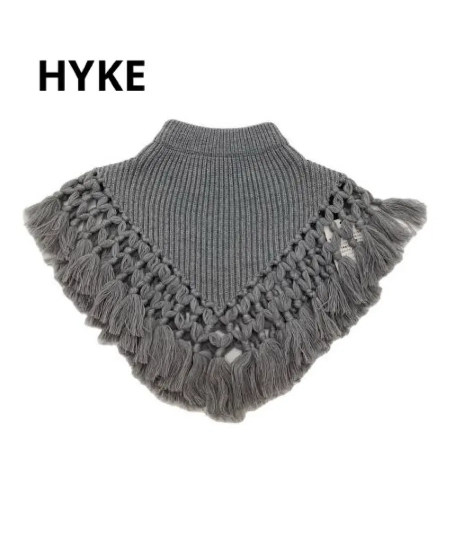 【美品】HYKE ハイク ネックウォーマー CABLE NECK WARMER HYKE - HYKE CABLE NECK WARMERの通販 by M.M｜ハイクならラクマ