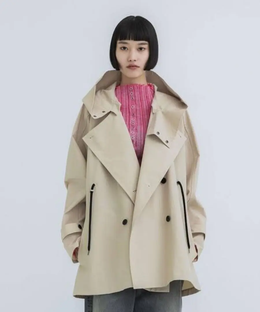 ⭐︎週末限定SALE⭐︎【美品】VACHEMENT（ヴァシュモン）　トレンチコート VACHEMENT