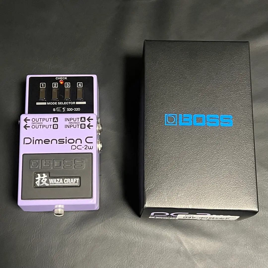 BOSS DC-2 ギターエフェクター ヴィンテージ ボタンを押すだけ！！BOSS史上唯一のボタン式ペダル