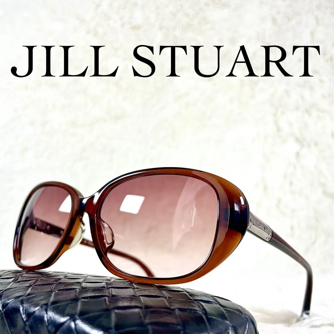 Thumbnail of Excellent Condition JILL STUART Sunglasses 0568 Brown Lens Frame