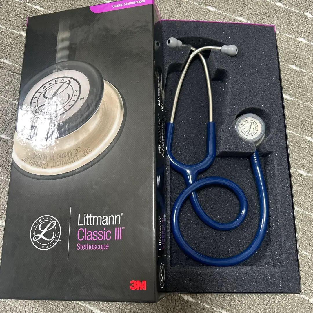 Littmann Classic III 聴診器 5822 ネイビーブルー 51SE0BsvntS._UF894,1000_QL80_.jpg