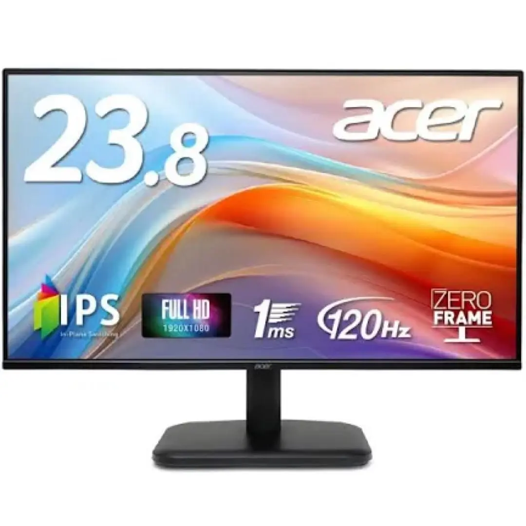 Acer - 美品！acer HA240Y ゲーミングモニター acer/ HA240Y/ゼロフレーム23.8インチワイド 液晶モニター