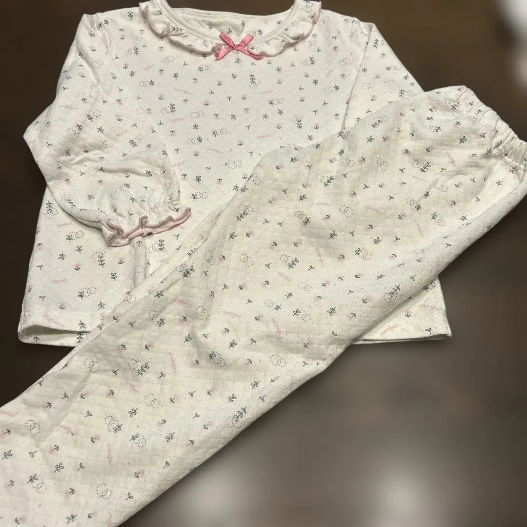 Thumbnail of Floral Autumn Pajamas, Size 120