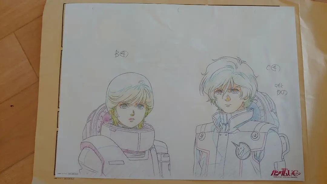 舞い降りたユニコーン 原画一点物 2025年最新】ガンダムuc 複製原画の人気アイテム - メルカリ