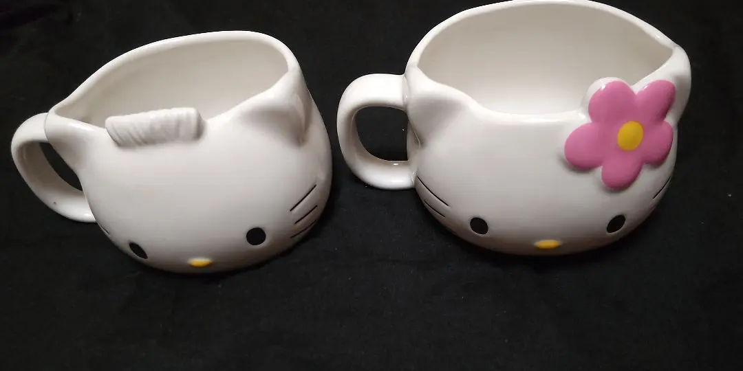 Thumbnail of Sanrio, new, unused, couple Hello Kitty mugs, set of 2