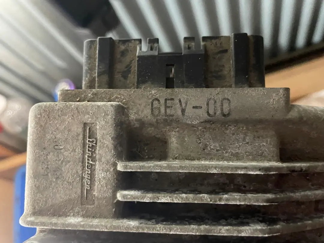 AF56 DIOより取り外しECU 6EV-00