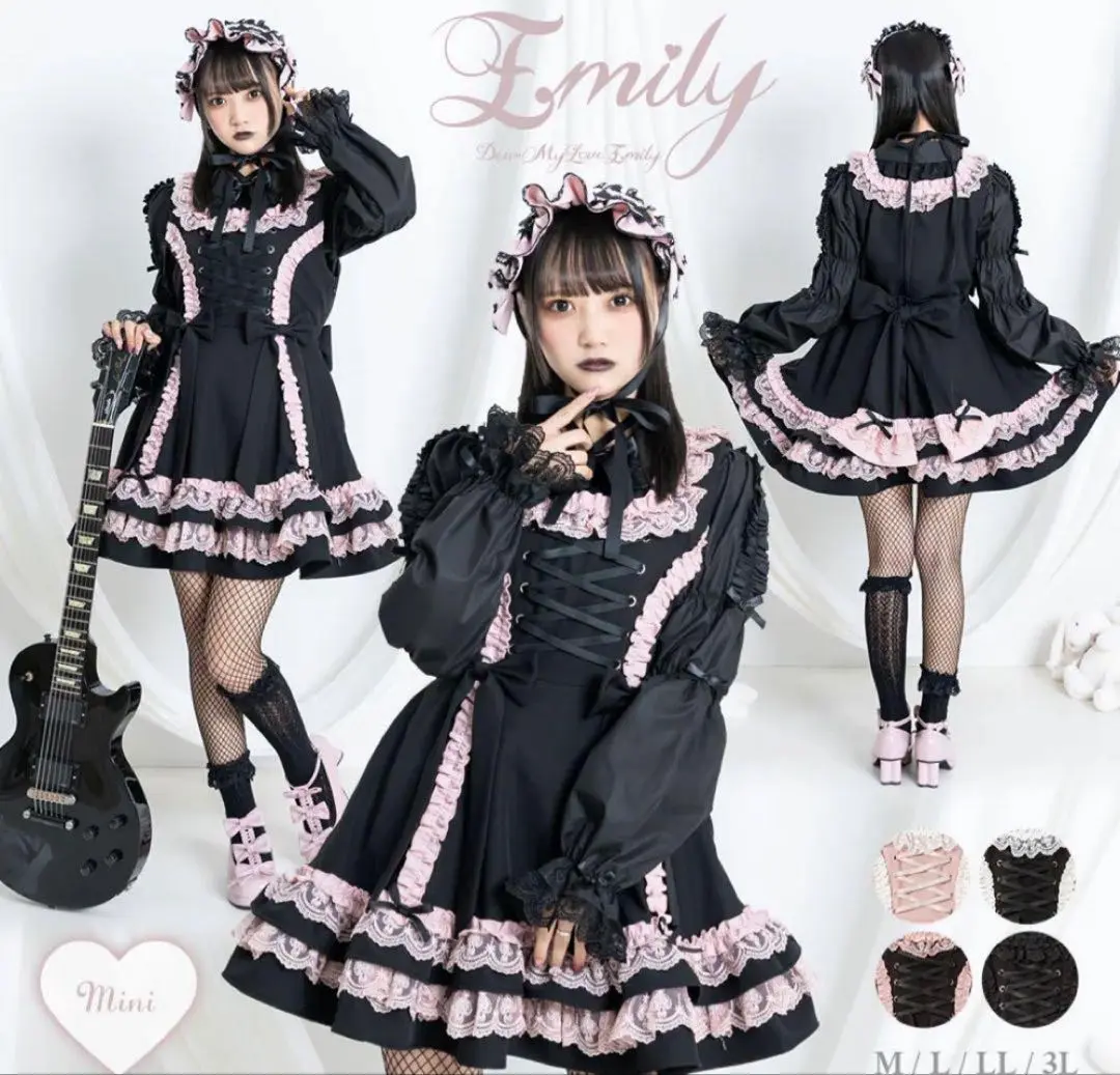 ディアマイラブエミリー　ワンピース　ジャンスカ DearMyLoveEmily – レディースファッション通販の夢展望【公式】