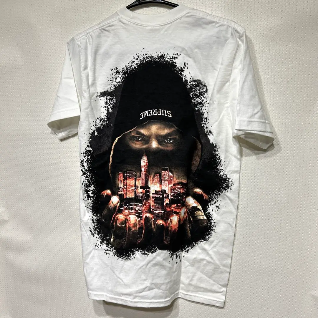 美品 Supreme Fighter Tee シュプリーム ファイターTシャツ Supreme Fighter Tee Black L Def Jam Fight for NY Streetwear