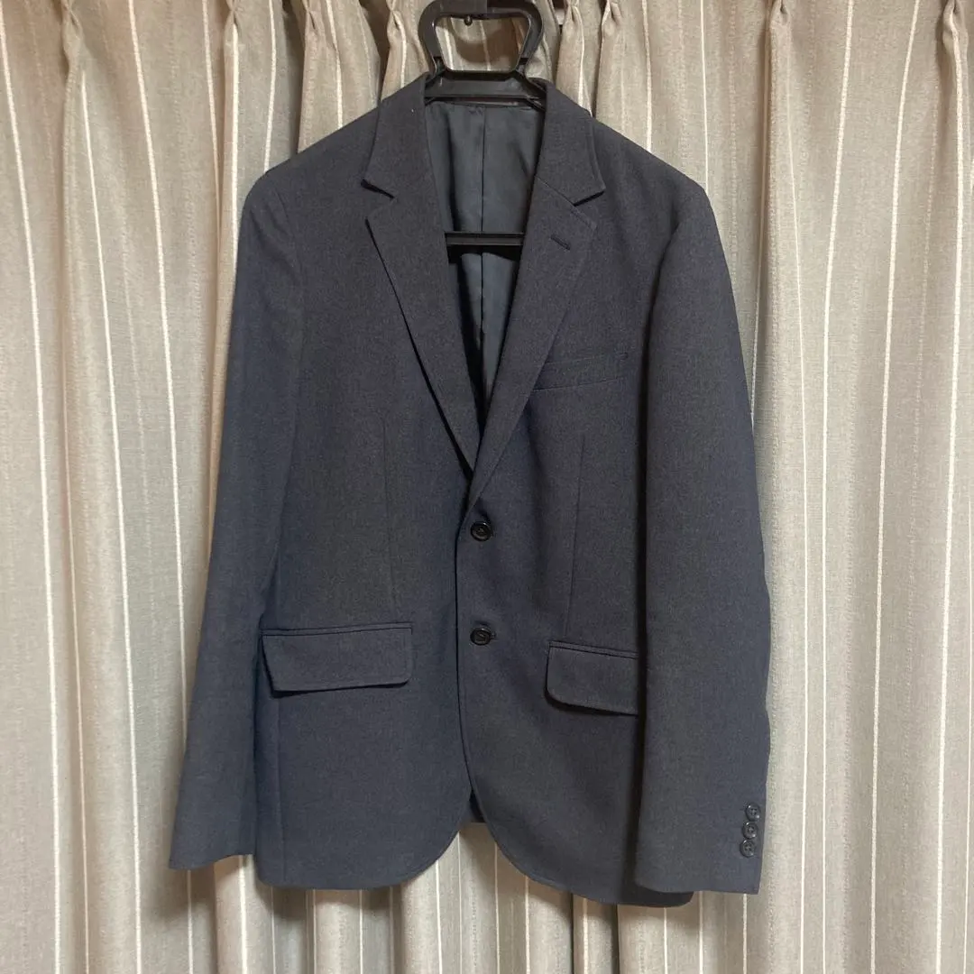 Thumbnail of THE SHOP TK Wool-like Stretch Twill Jacket Suit - Gray