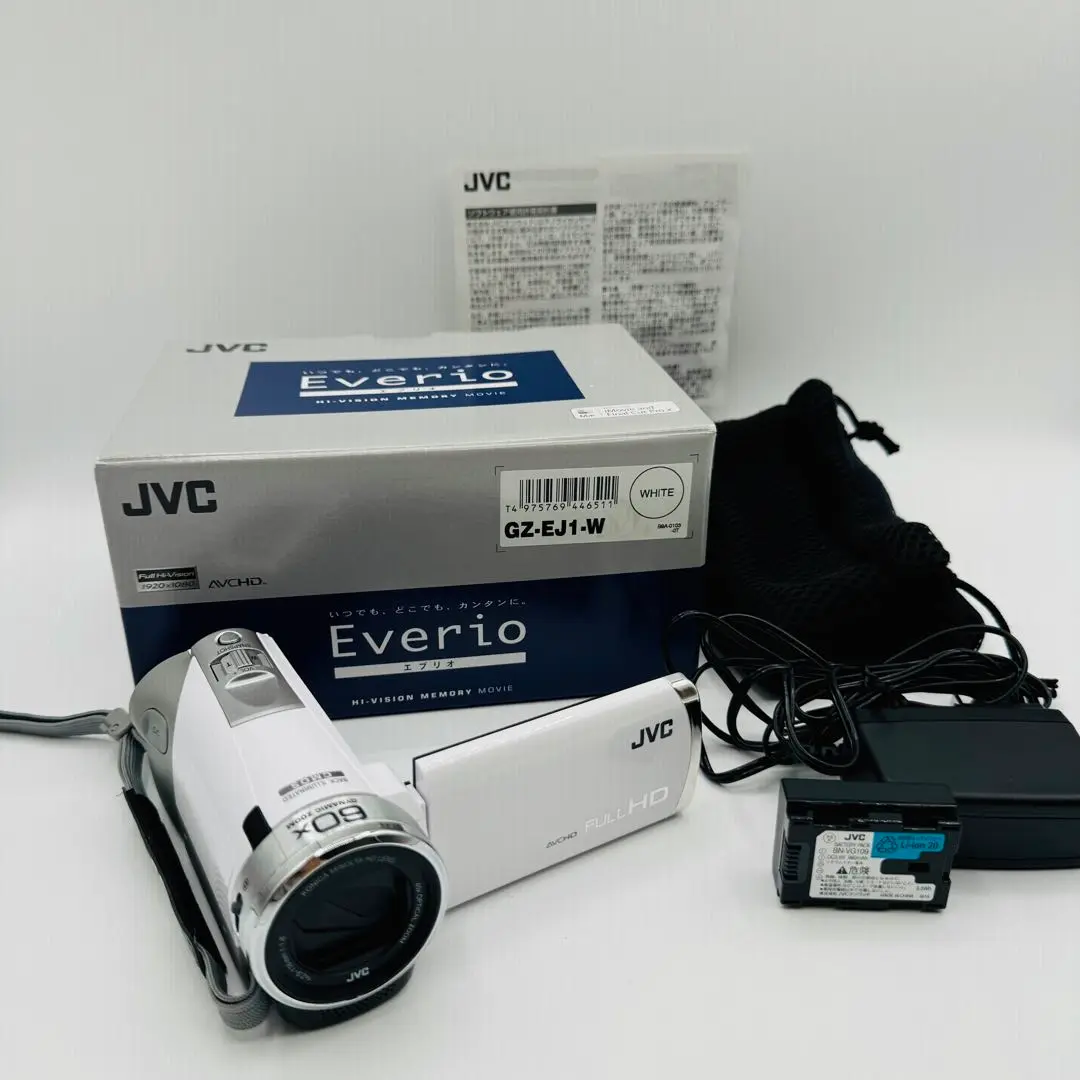 美品【ビデオカメラ】JVCビクター　Everio GZ-EJ1 Amazon | JVC ハイビジョンメモリームービー「GZ-EJ1