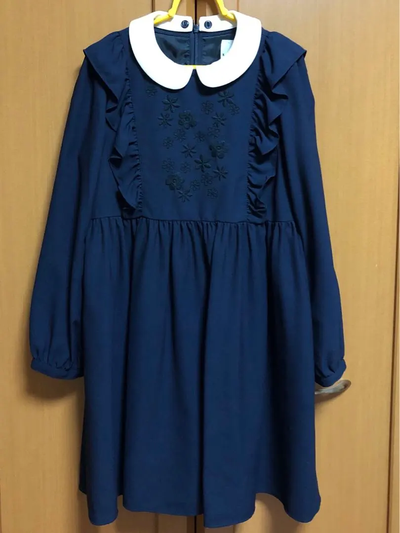 Thumbnail of Navy dress, 130cm, Onward Kashiyama, Kumikyoku