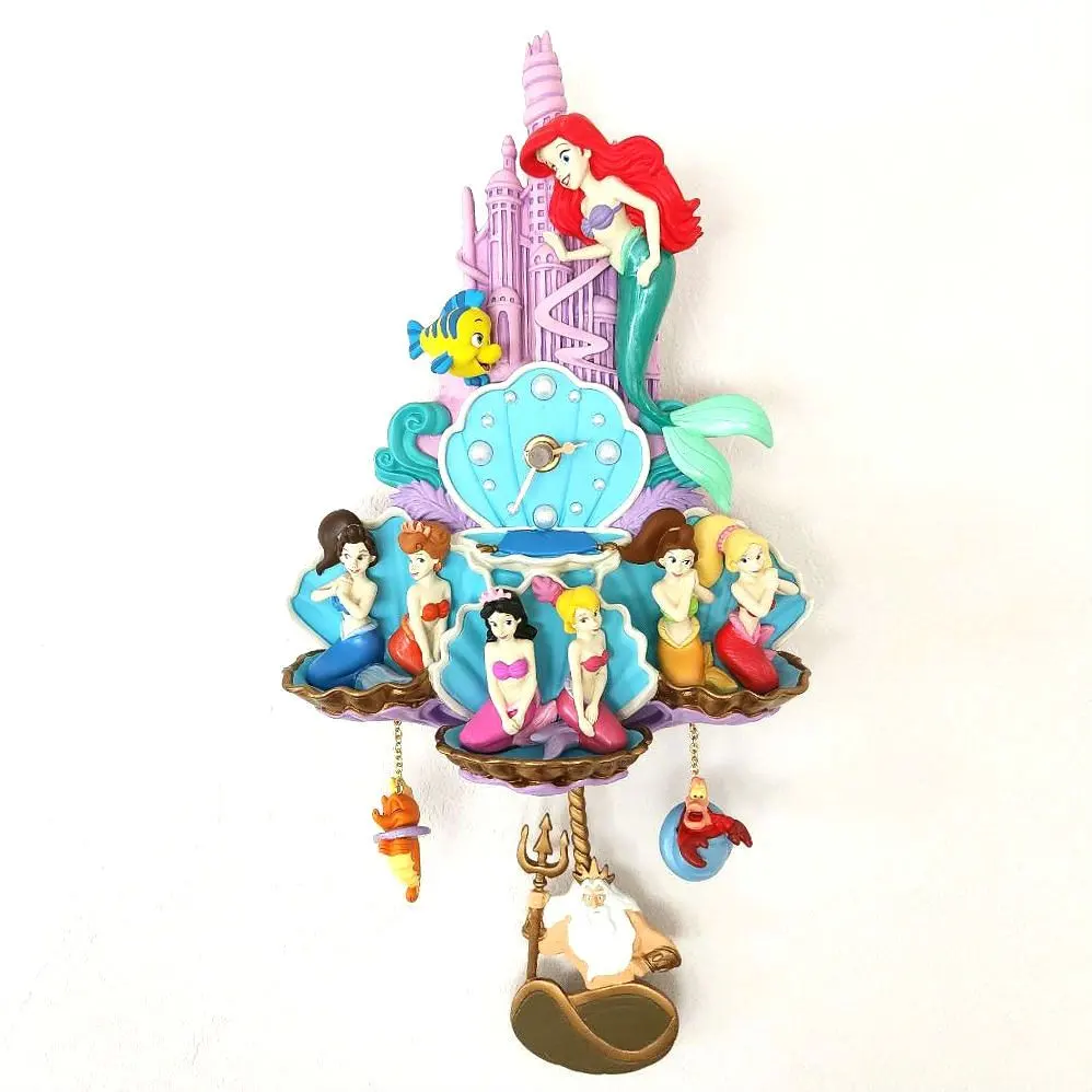 【リトルマーメイド】アリエル　壁掛け時計　ストーリーコレクション　箱あり　未使用 Amazon.co.jp: リズム(RHYTHM) ディズニー リトル マーメイド