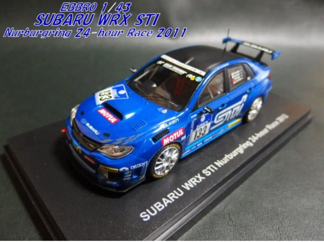 【未使用】 エブロ EBBRO WRX STI No.133 Nur 2012 2025年最新】エブロ wrxの人気アイテム - メルカリ