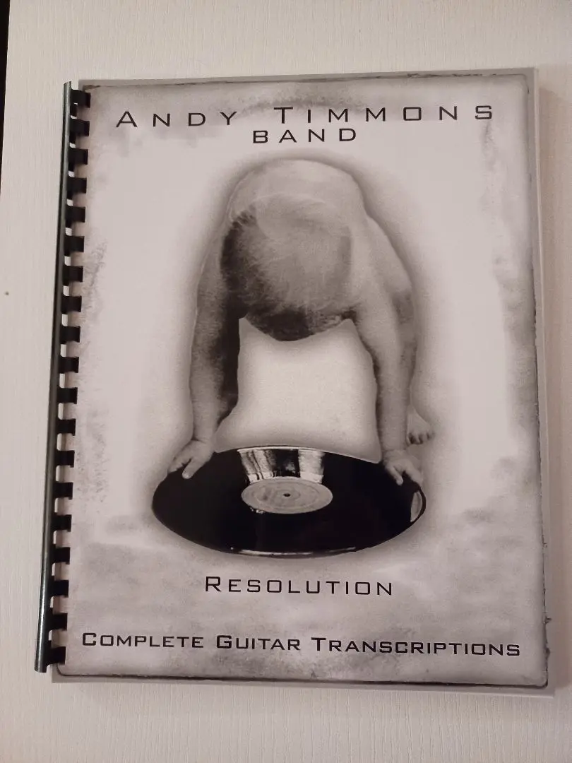 AndyTimmons　「Resolution」ギタースコアと写真集のセット Yahoo!オークション - Andy Timmons スコア アンディティモンズ