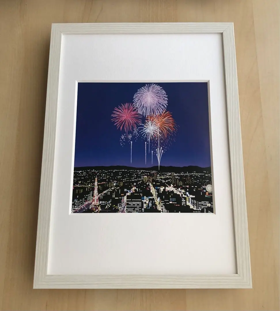 PK額装品 7 永井博 ビームス 貴重広告 A4額入り ポスター風 ロンバケ Amazon.co.jp: 額装 永井博 イ 人物画 A4サイズ額 ポスター風