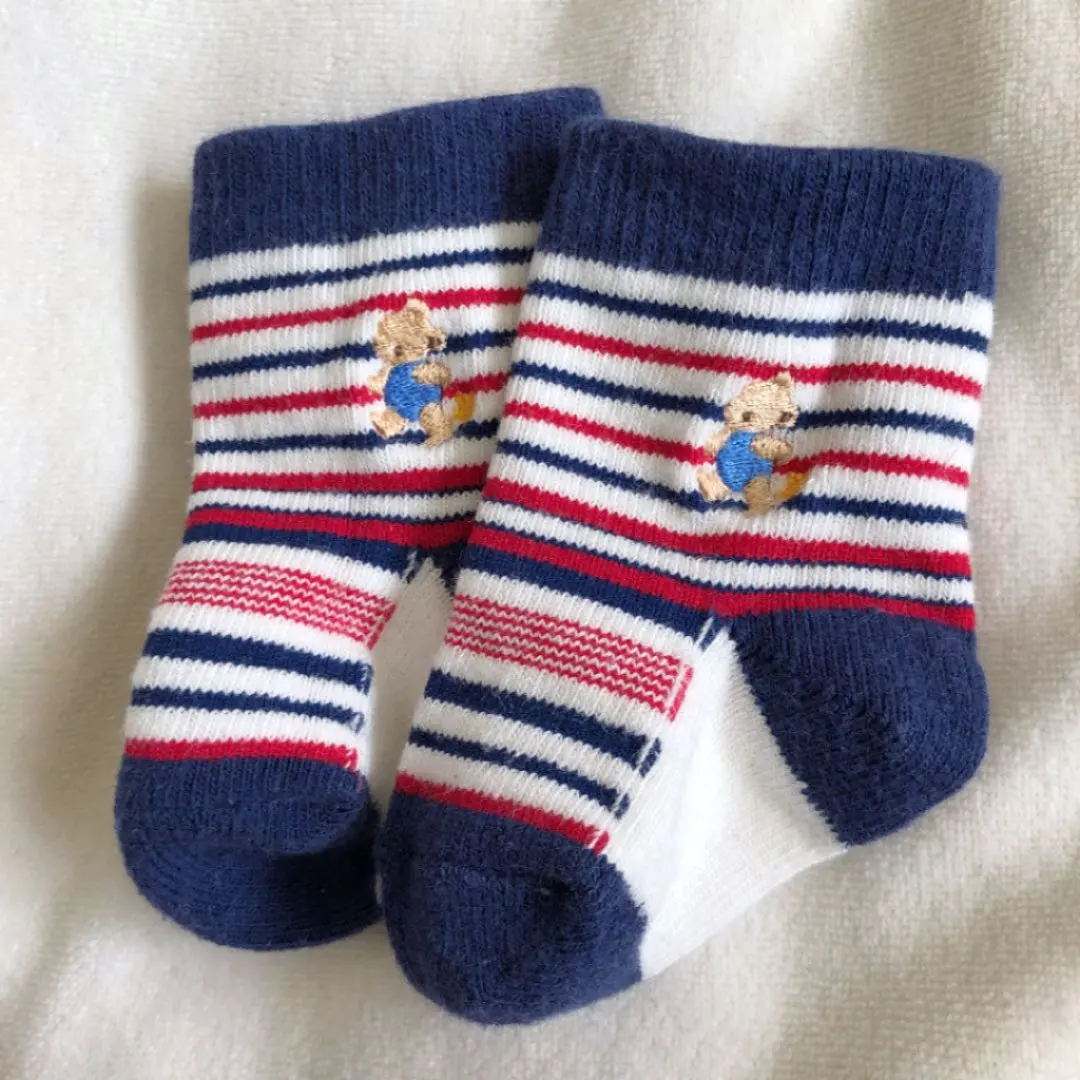 Thumbnail of Familiar Current Design Socks, Size 8, Beautiful Condition, 7, 9, Newborn, Baby Shower Preparation