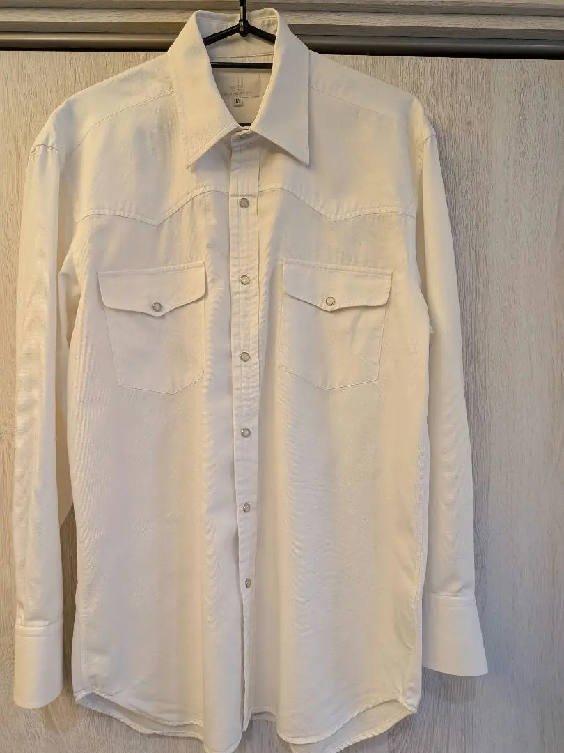 Thumbnail of Dunhill White Long Sleeve Work Shirt