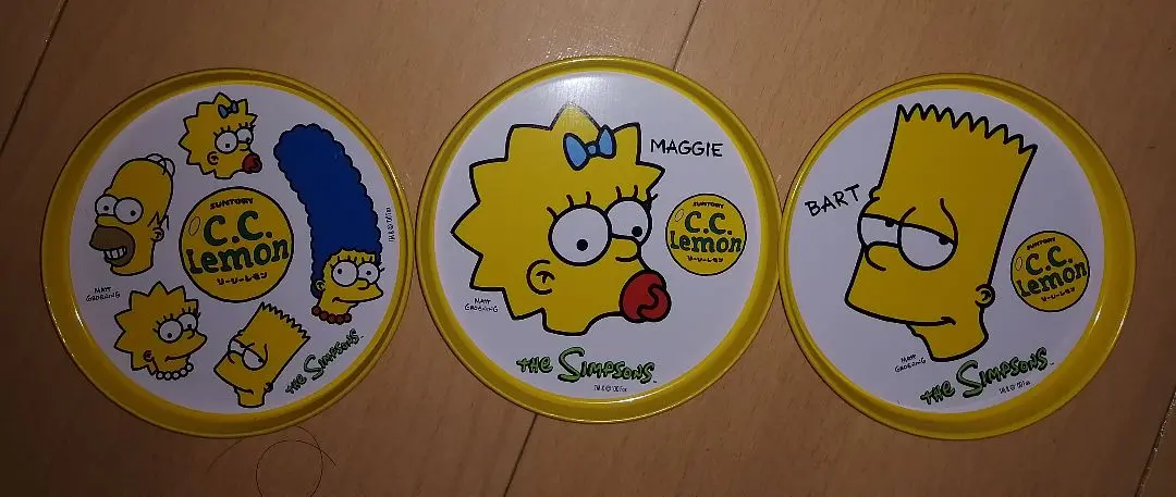 非売品　CCレモン　シンプソンズ総柄3人用15→12 the SIMPSONS(シンプソンズ) C.C.Lemon/シーシーレモン