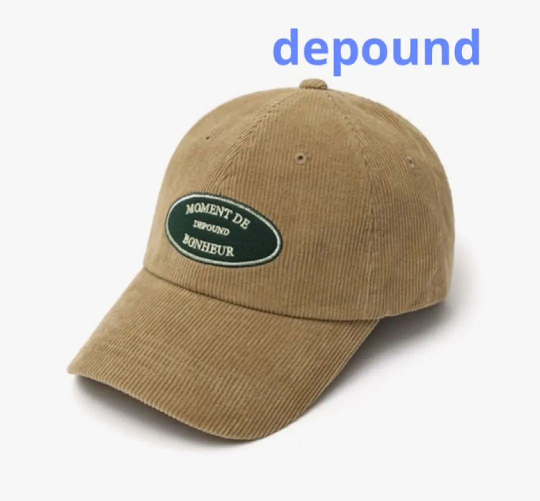 キャップ depound dpwd corduroy ball cap beige DP2479HT003MBEXX depound(デパウンド) キャップ(レディース) - 海外通販のBUYMA