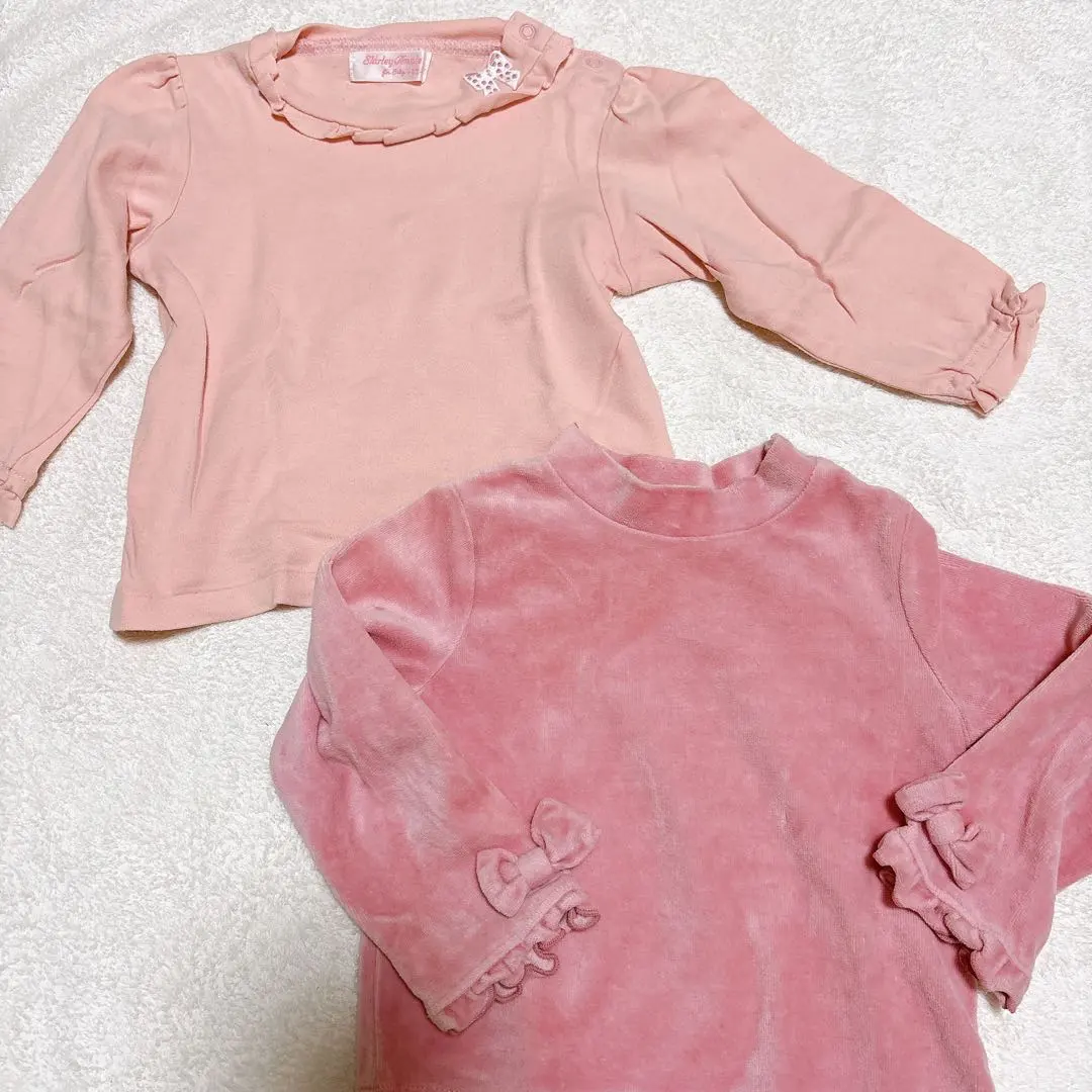 Thumbnail of Shirley Temple Long Sleeve T-shirts Tops Innerwear Set of 2