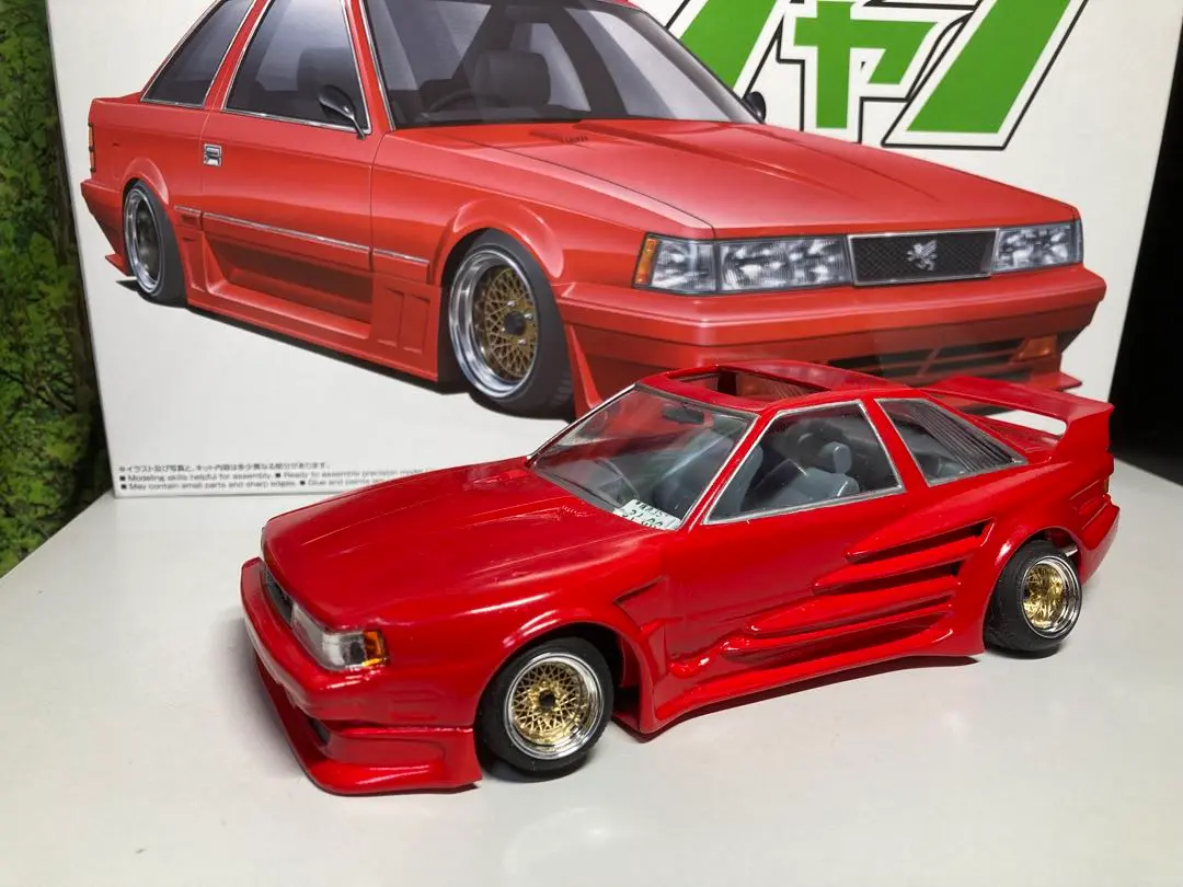 ★グラチャン ソアラ製作品★ アオシマ プラモデル製作 1/24 グラチャン No.14 10ソアラ 完成