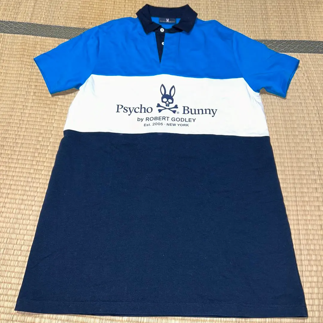 PSYCHO BUNNY ノースリーブワンピース ネイビー新品 PSYCHO BUNNY ノースリーブワンピース ネイビー新品