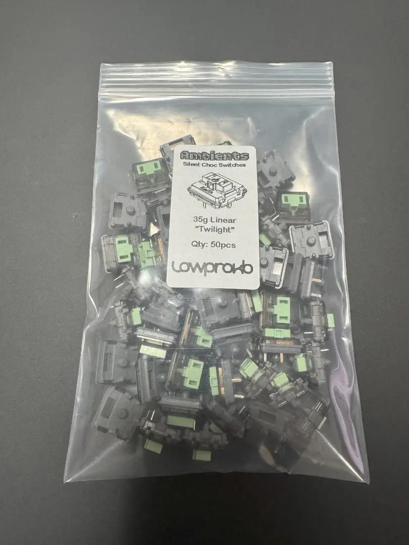 Ambients Silent Choc Switches 35g 50個 Ambients Silent Choc Switches – Lowprokb.ca