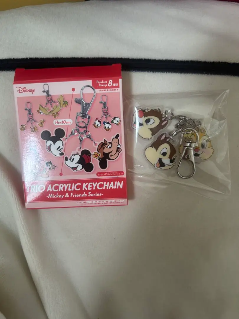 2025年最新】ディズニー チップ デール クラリス キーチェーンの