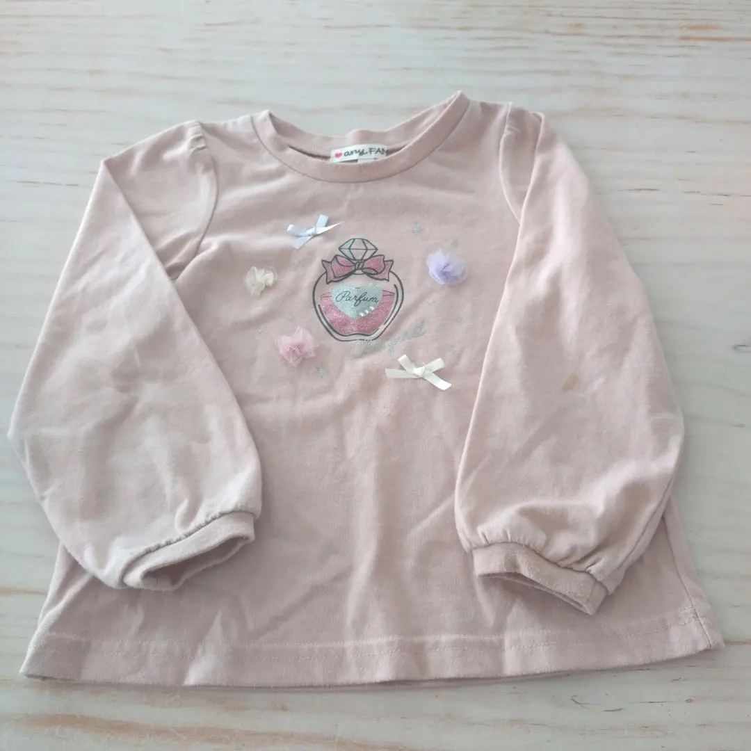 Thumbnail of anyFAM long-sleeved cut-and-sew top, size 100