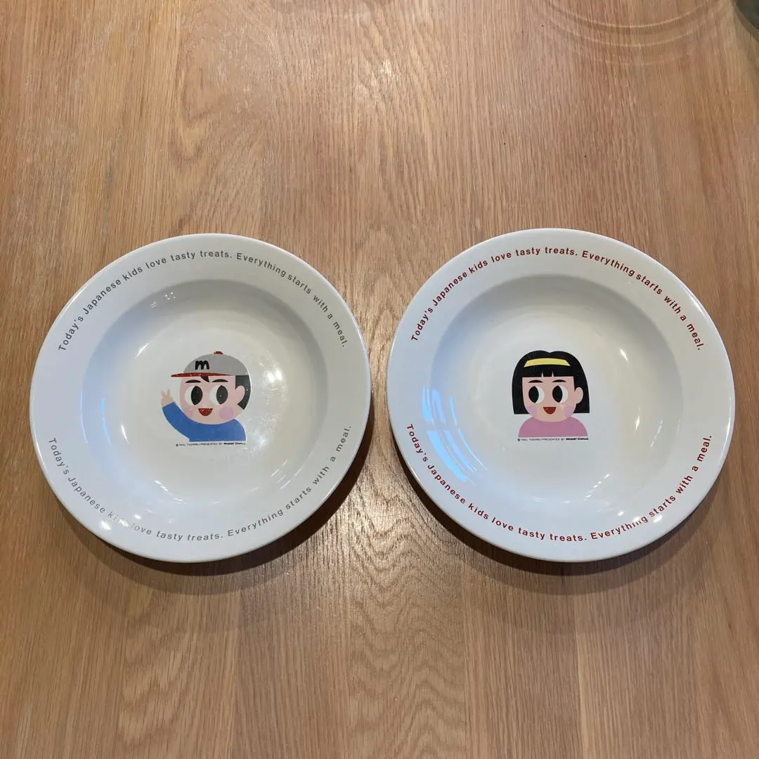 Thumbnail of Mr. Donut Character Dishes - Set of 2