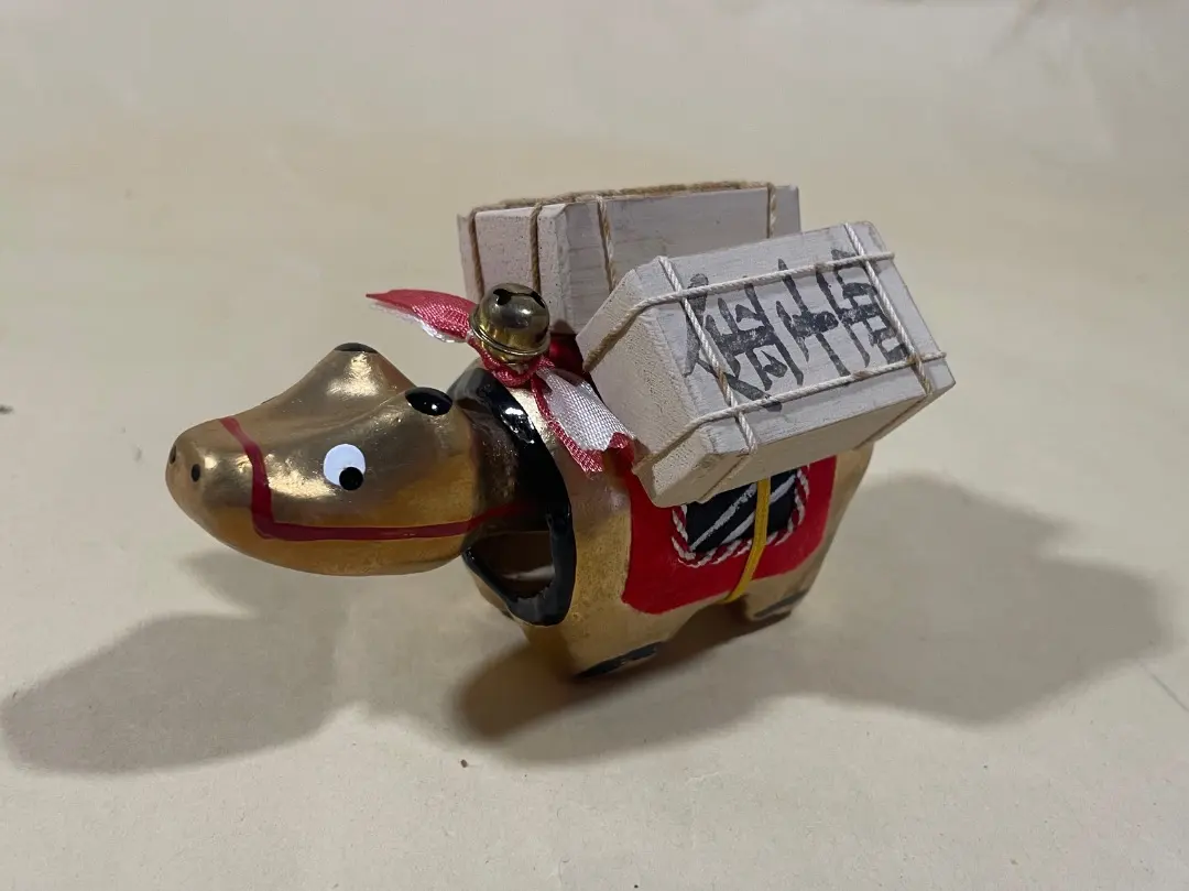 K147・花卷的金牛　鄉土玩具、民俗、傳統工藝 的縮圖