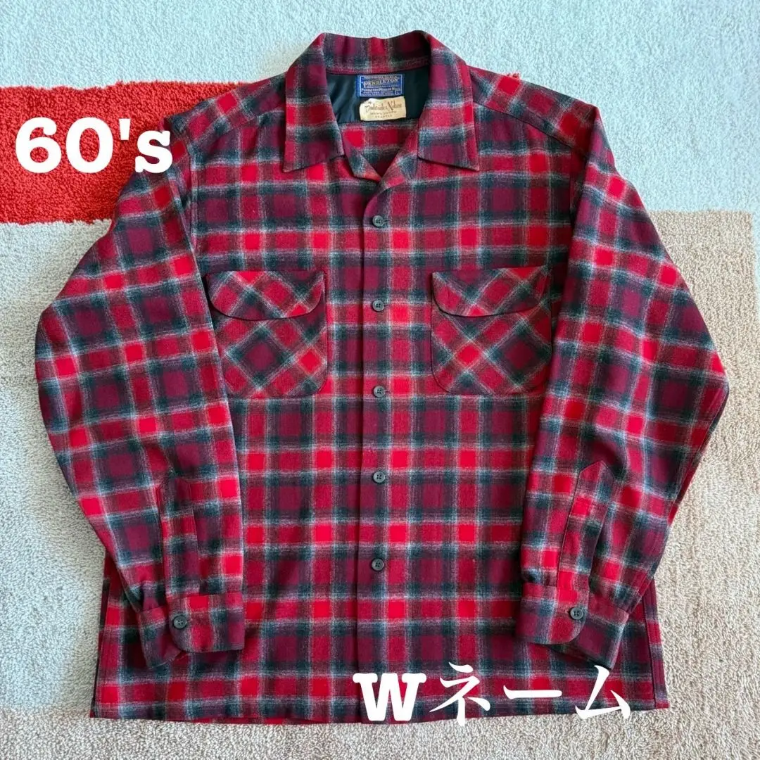 60年代 PENDLETON 格紋襯衫 ペンドルトン 雙品牌 的縮圖