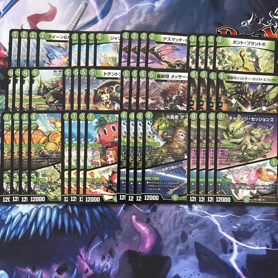 Thumbnail of Uraraka Momo Gransect R or lower 4-of set (48 cards) Green Single Cabbage Deck Parts