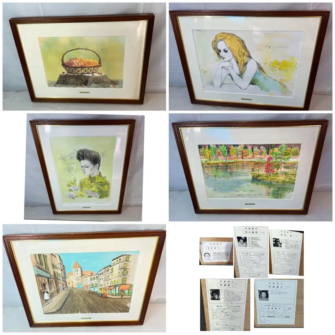 【昭和レトロ　1960s　油彩　風景画】洋画　坂本益夫 昭和レトロ 1960s 油彩 風景画】洋画 坂本益夫 - メルカリ