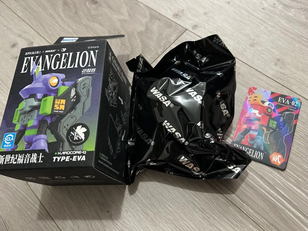 新品未開封　【WASA エヴァ　EVANGELION】2BOX 合計12個 WASA×エヴァンゲリオン ブラインドBOX 全6種を開封 - YouTube