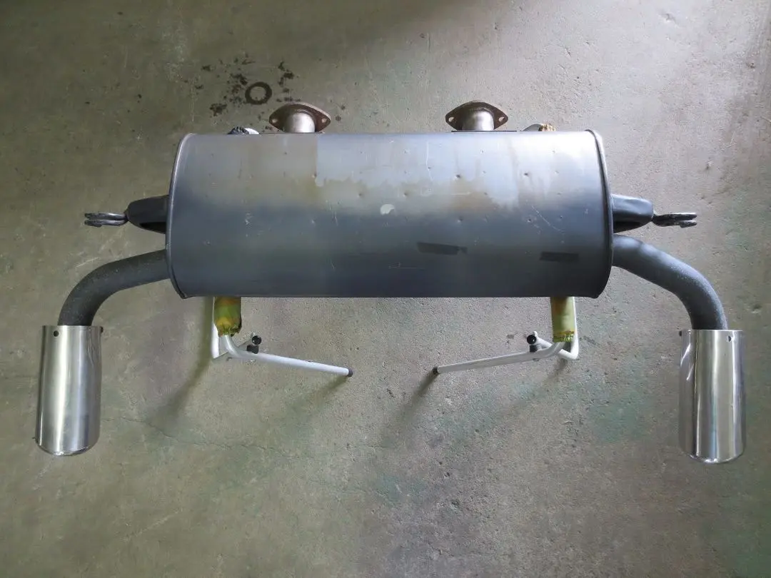 SC430 40ソアラ　ストレートマフラー　エキゾースト　魚太郎 CATBACK-LXSC430-REAR__000-
