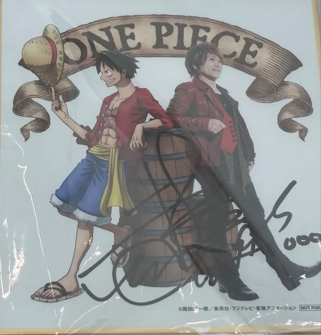 2025年最新】one piece 直筆サイン色紙の人気アイテム - メルカリ